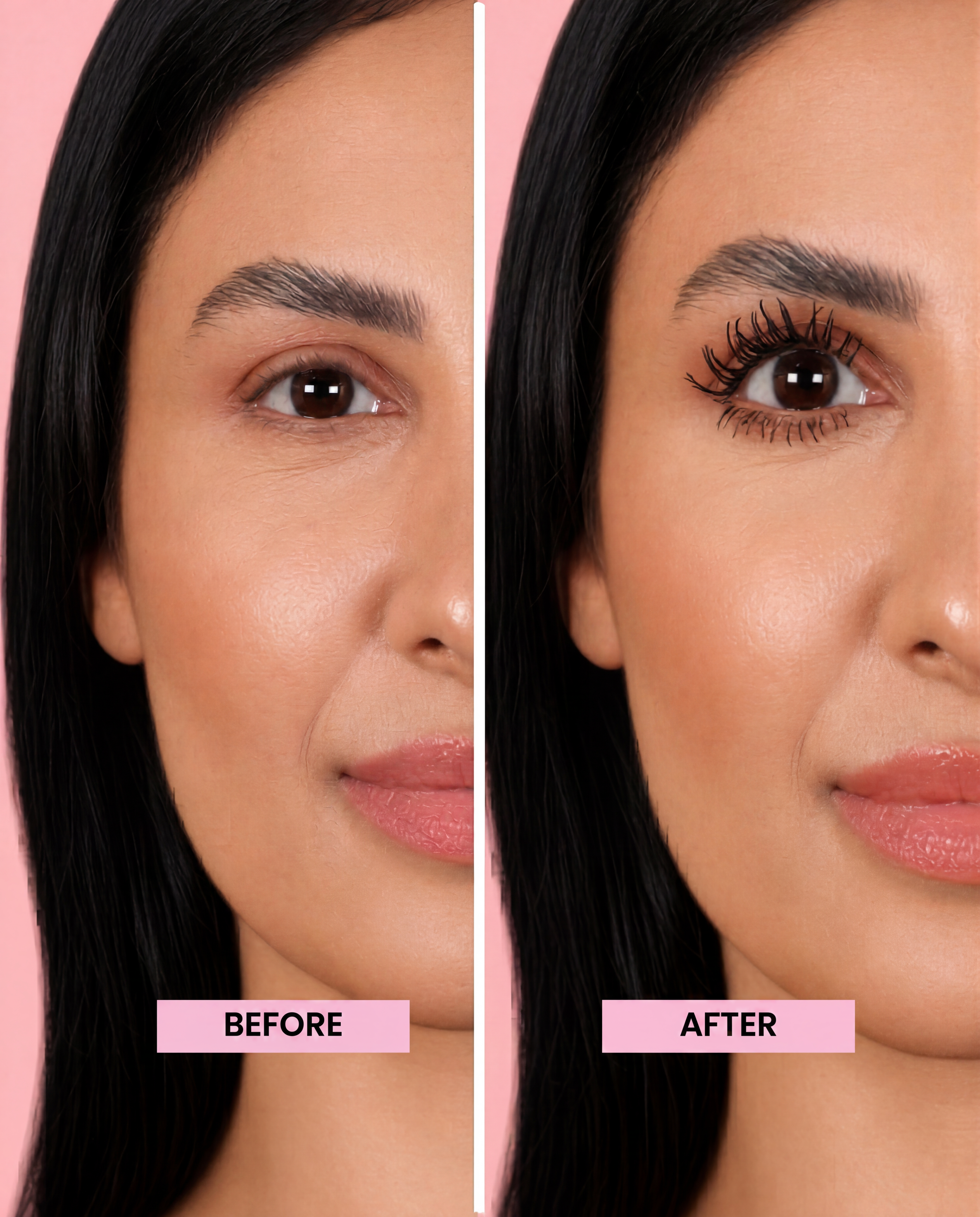 CURVED MASCARA INFUSED WITH GROWTH SERUM